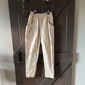 Elizabeth Suzann Cream Pants - EUC
